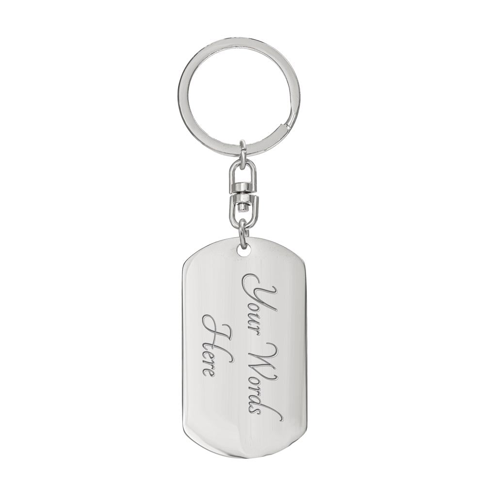 “Dear Teacher” Rainbow Crayon-Inspired Keychain — Personalized Gift from a Loving Parent