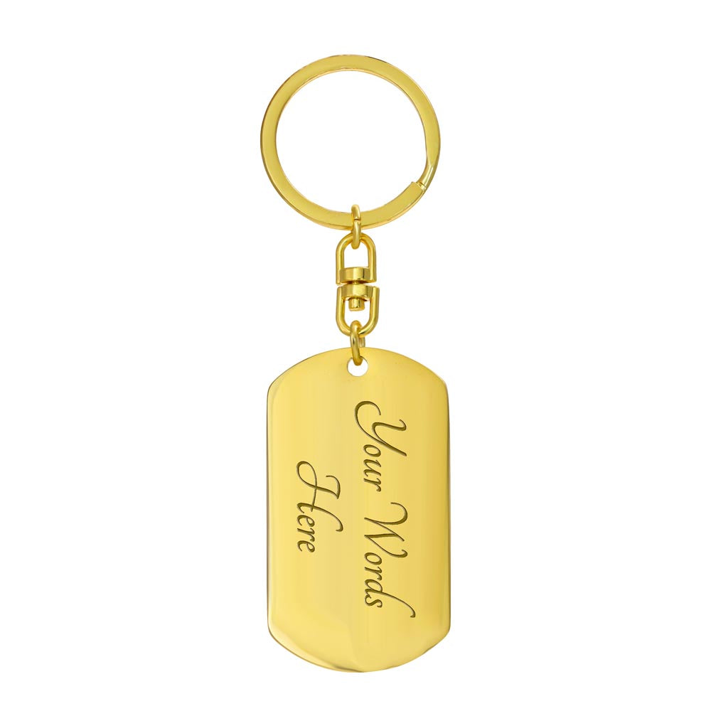 “Dear Teacher” Rainbow Crayon-Inspired Keychain — Personalized Gift from a Loving Parent