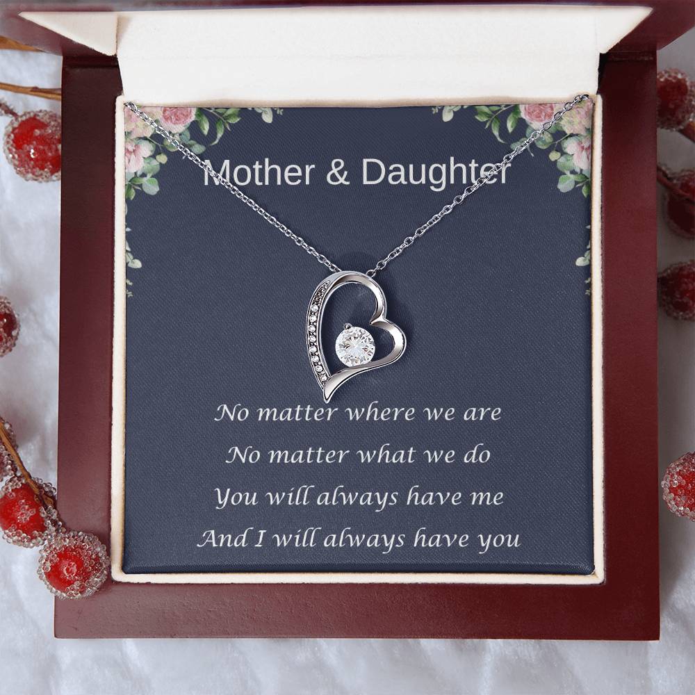 Mother & Daughter | Forever Love Necklace | Gifts For Daughter | Always Have You | Always Have Me