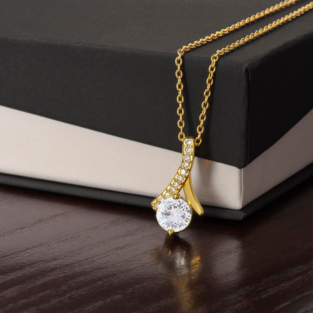 To My Beautiful Mom | Alluring Beauty Necklace | Mother's Day Gift