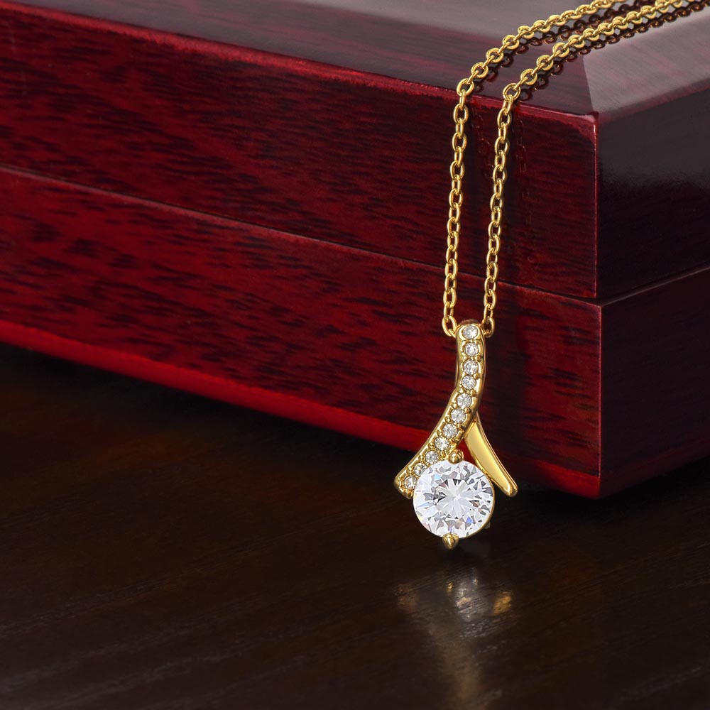 To My Beautiful Mom | Alluring Beauty Necklace | Mother's Day Gift