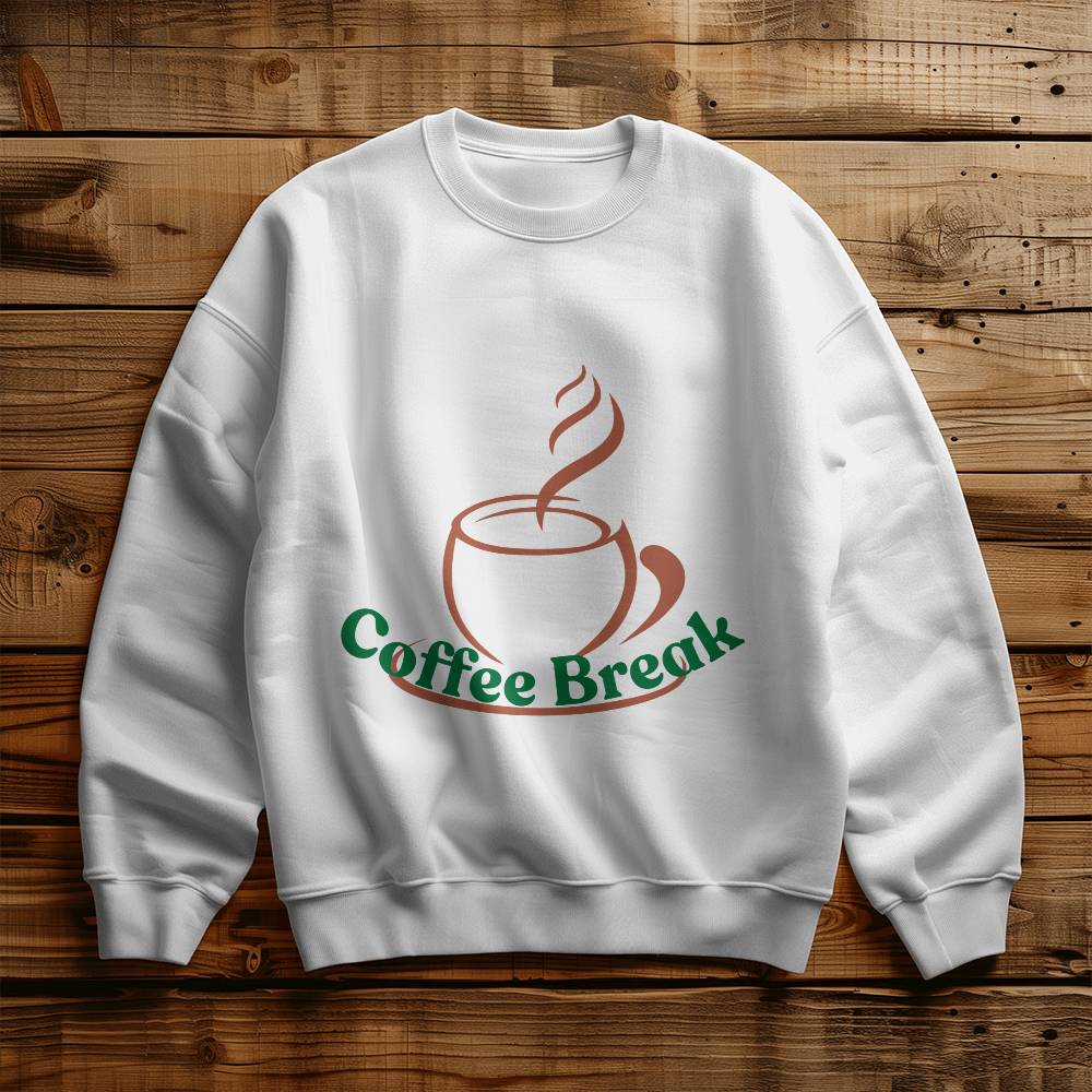 Coffee Break Crew Neck | Coffee Lover | Perfect Gift | Cozy | Sweatshirt Season