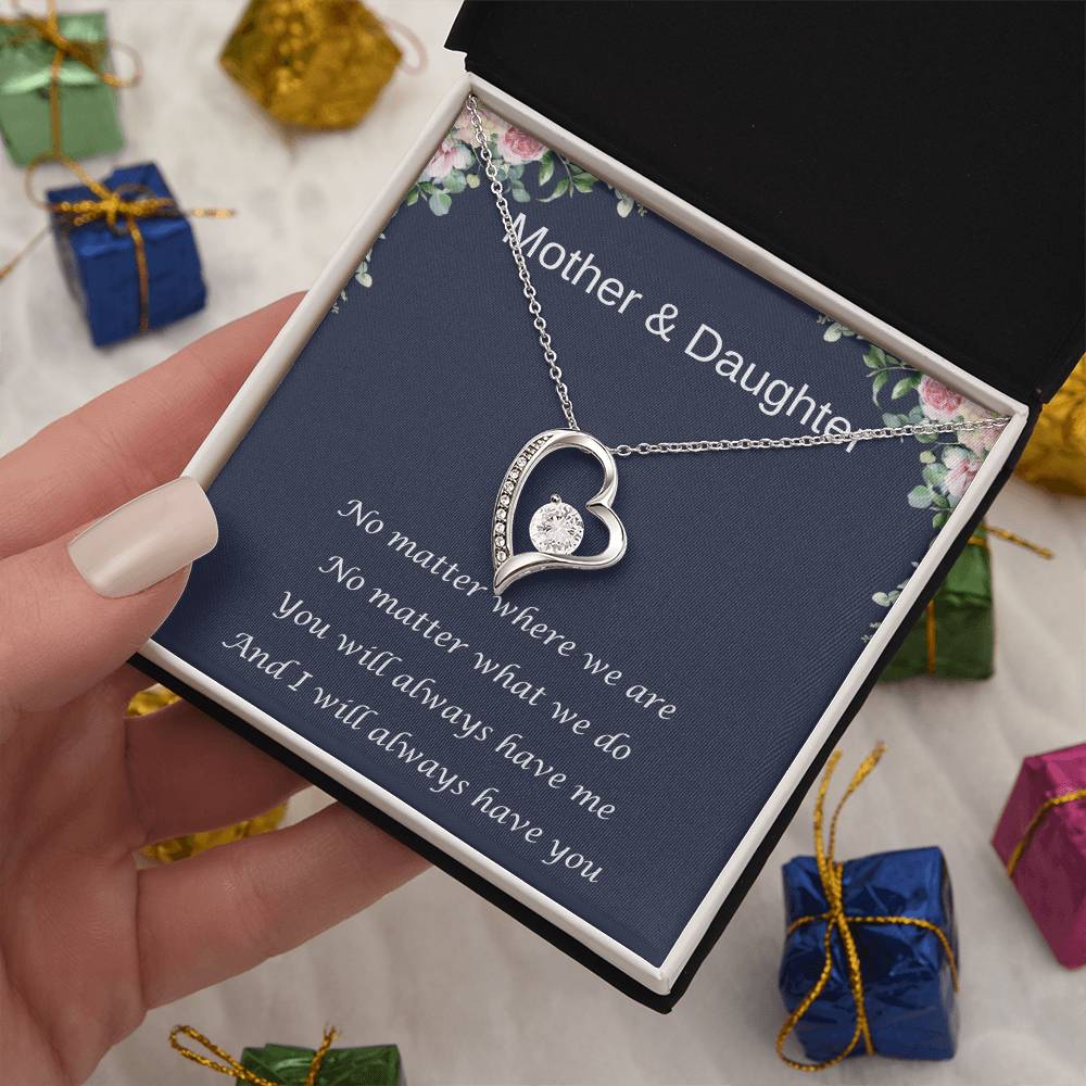 Mother & Daughter | Forever Love Necklace | Gifts For Daughter | Always Have You | Always Have Me