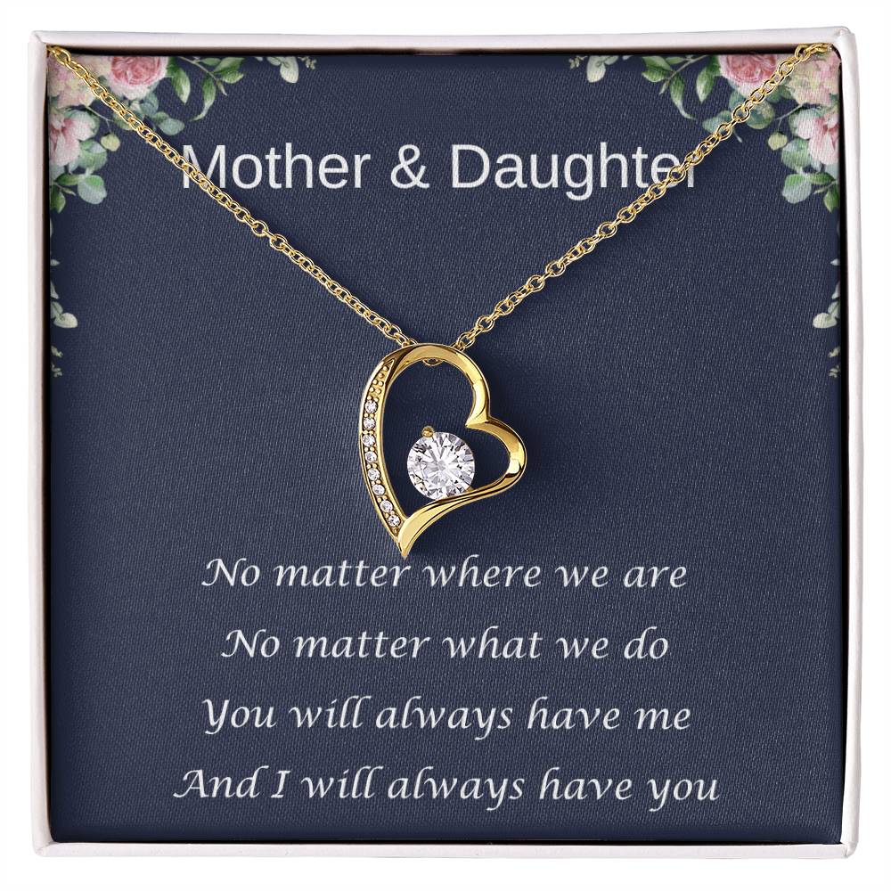 Mother & Daughter | Forever Love Necklace | Gifts For Daughter | Always Have You | Always Have Me