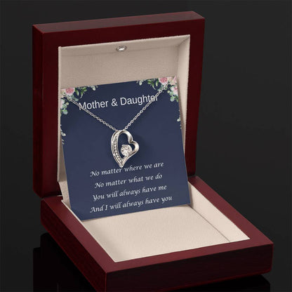 Mother & Daughter | Forever Love Necklace | Gifts For Daughter | Always Have You | Always Have Me