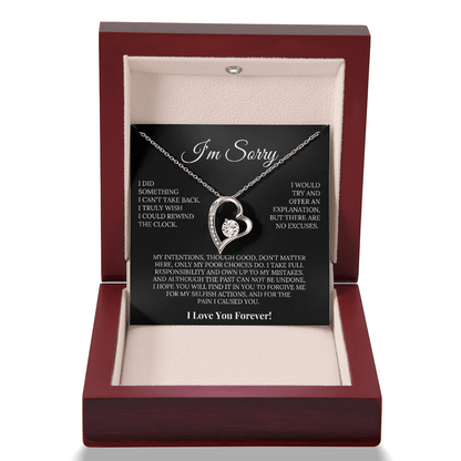 Apology Gift She'll Treasure – Forever Love Necklace