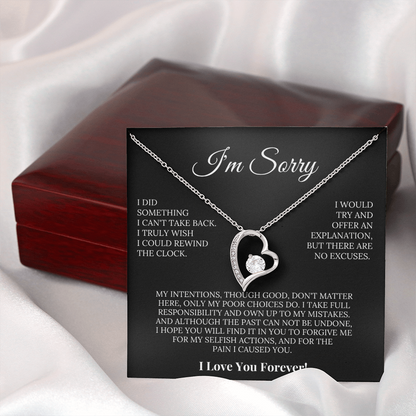 Apology Gift She'll Treasure – Forever Love Necklace