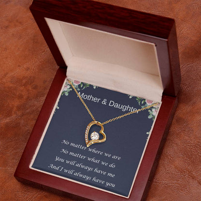 Mother & Daughter | Forever Love Necklace | Gifts For Daughter | Always Have You | Always Have Me
