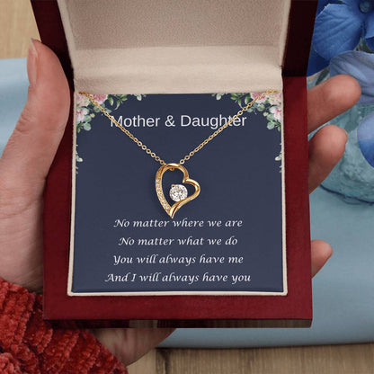 Mother & Daughter | Forever Love Necklace | Gifts For Daughter | Always Have You | Always Have Me