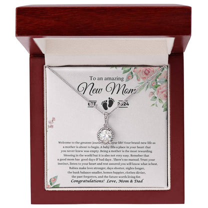To An Amazing New Mom | Eternal Hope Necklace | Happy Mother's Day | Mother's Day Gift