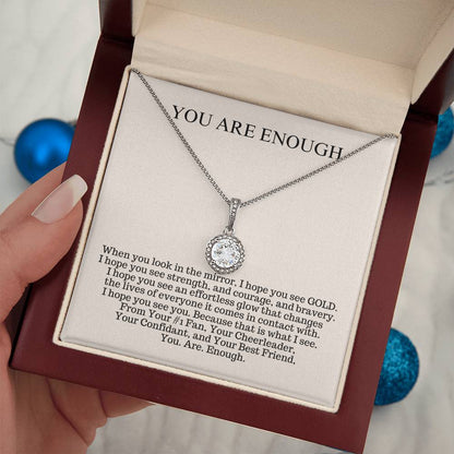 You Are Enough | Eternal Hope Necklace | Gift For Daughter | Gift For Mother | Gift For Best Friend | Gift For Her