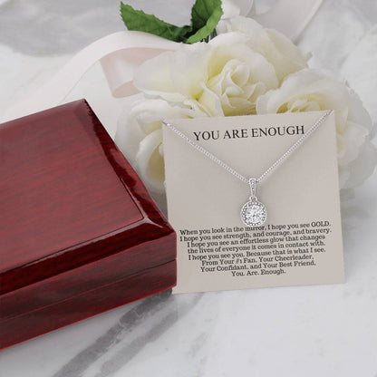 You Are Enough | Eternal Hope Necklace | Gift For Daughter | Gift For Mother | Gift For Best Friend | Gift For Her