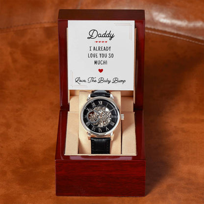 I Already Love You So Much | First Father's Day Gift from Baby Bump | New Daddy Keepsake WatchYou
