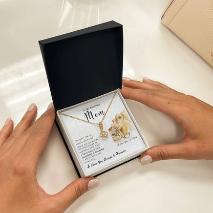 To My Beautiful Mom | Alluring Beauty Necklace | Mother's Day Gift