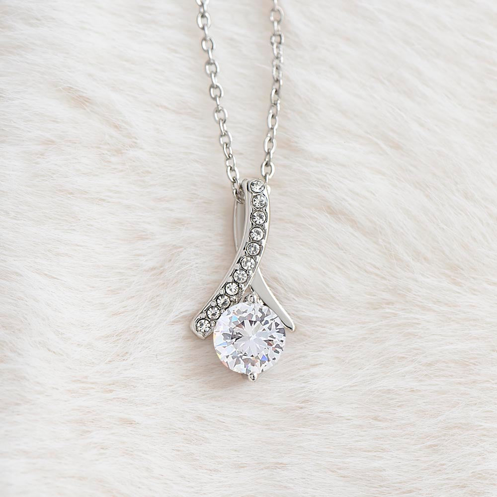 To My Beautiful Mom | Alluring Beauty Necklace | Mother's Day Gift