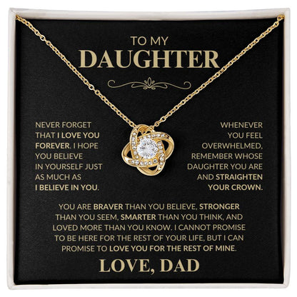 Emotional Necklace Gift – Dad’s Message to Daughter