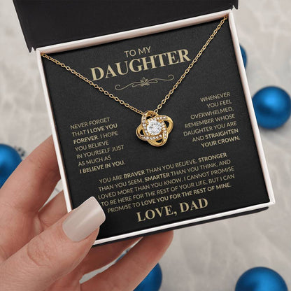 Emotional Necklace Gift – Dad’s Message to Daughter