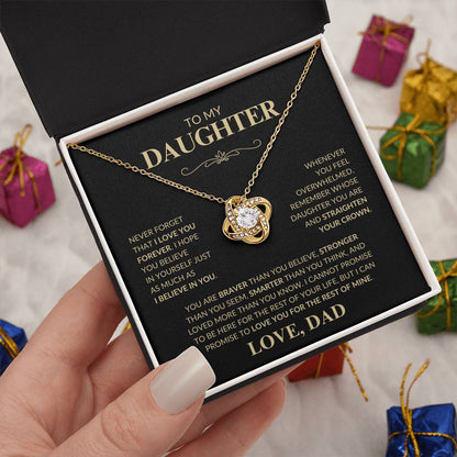 Emotional Necklace Gift – Dad’s Message to Daughter
