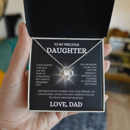 To My Precious Daughter | Gift From Dad | Daddy's Little Girl | Forever My Baby | Holiday Gift from Day