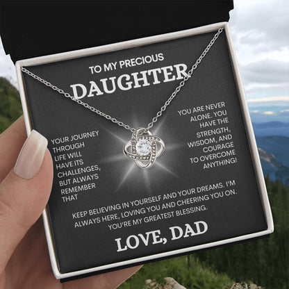 To My Precious Daughter | Gift From Dad | Daddy's Little Girl | Forever My Baby | Holiday Gift from Day