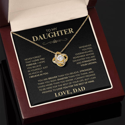 Emotional Necklace Gift – Dad’s Message to Daughter