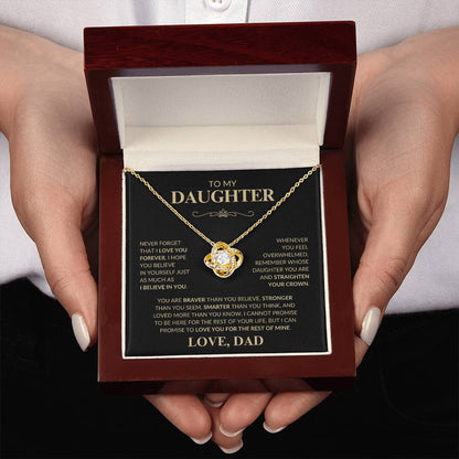Emotional Necklace Gift – Dad’s Message to Daughter