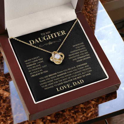 Emotional Necklace Gift – Dad’s Message to Daughter