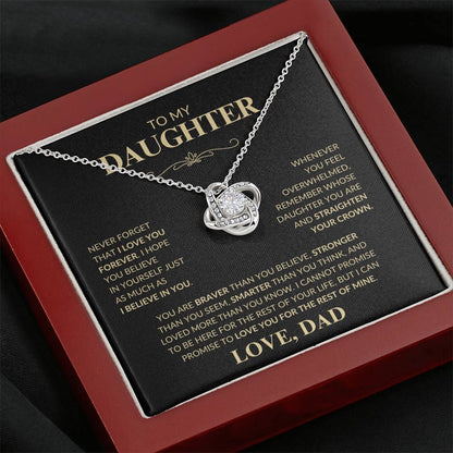Emotional Necklace Gift – Dad’s Message to Daughter