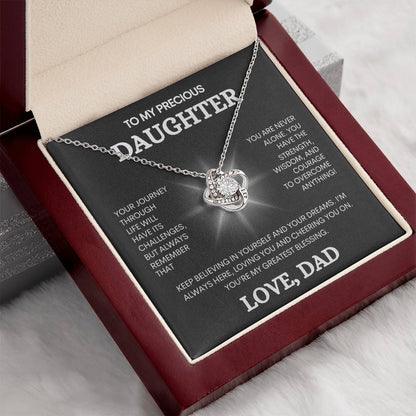 To My Precious Daughter | Gift From Dad | Daddy's Little Girl | Forever My Baby | Holiday Gift from Day