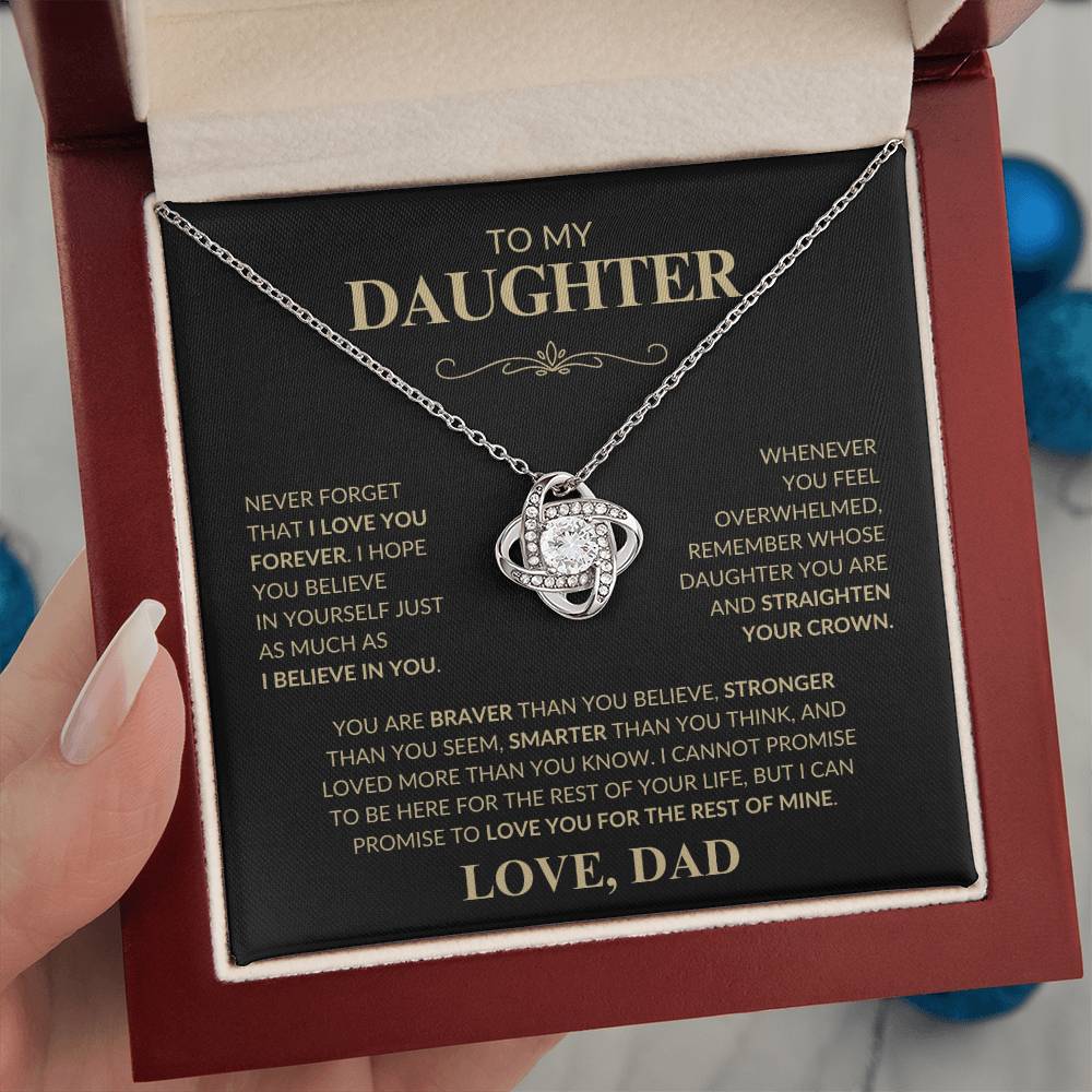 Emotional Necklace Gift – Dad’s Message to Daughter