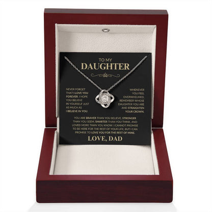 Emotional Necklace Gift – Dad’s Message to Daughter
