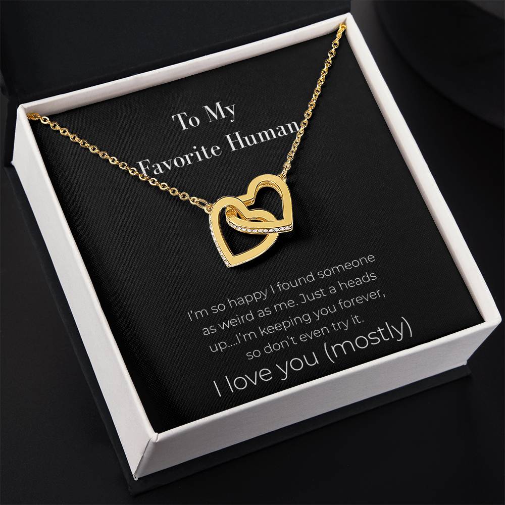 Funny Gift For Wife: Keeping You Forever Necklace