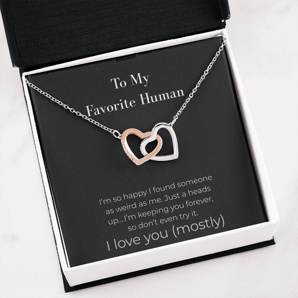Funny Gift For Wife: Keeping You Forever Necklace