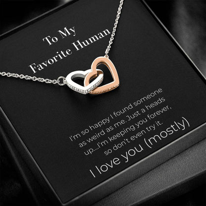 Funny Gift For Wife: Keeping You Forever Necklace