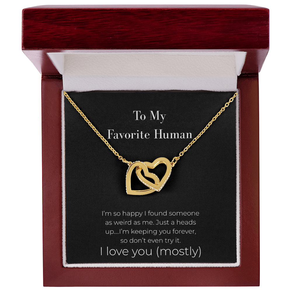 Funny Gift For Wife: Keeping You Forever Necklace