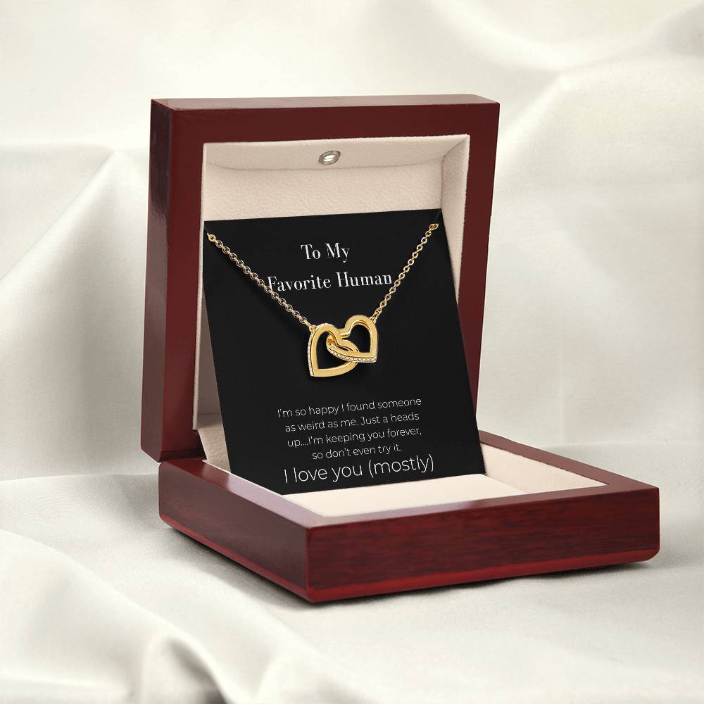 Funny Gift For Wife: Keeping You Forever Necklace