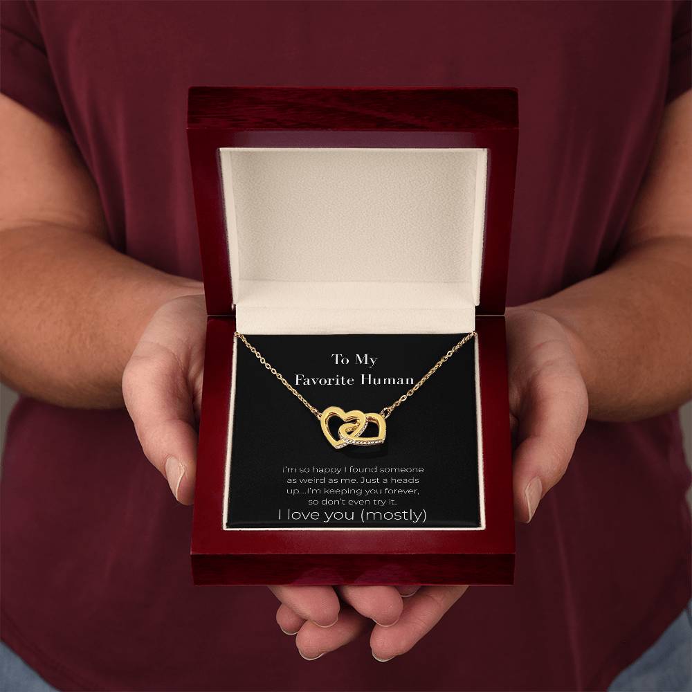 Funny Gift For Wife: Keeping You Forever Necklace