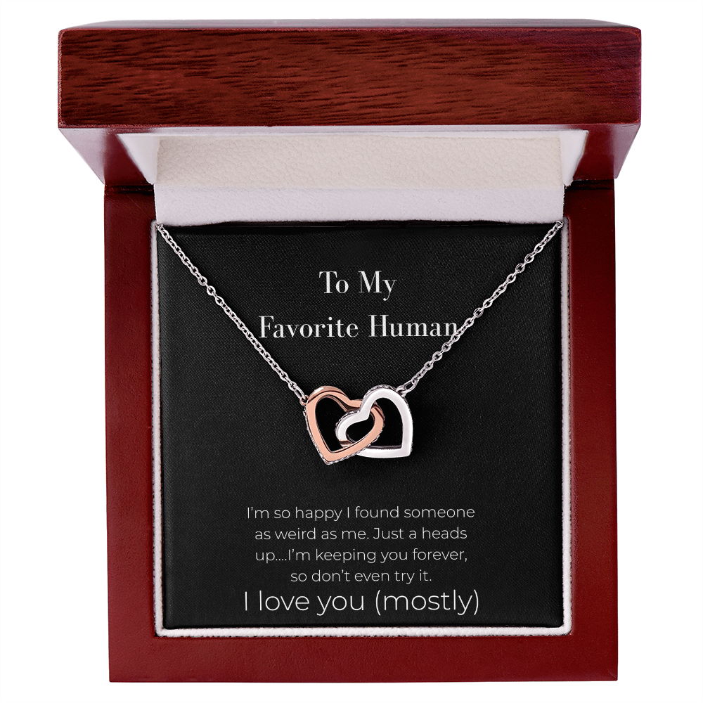 Funny Gift For Wife: Keeping You Forever Necklace