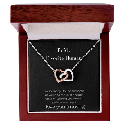 Funny Gift For Wife: Keeping You Forever Necklace
