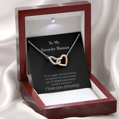 Funny Gift For Wife: Keeping You Forever Necklace