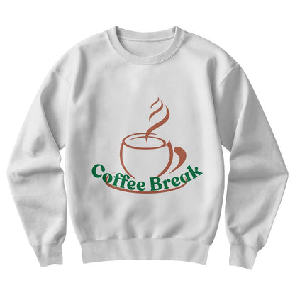 Coffee Break Crew Neck | Coffee Lover | Perfect Gift | Cozy | Sweatshirt Season