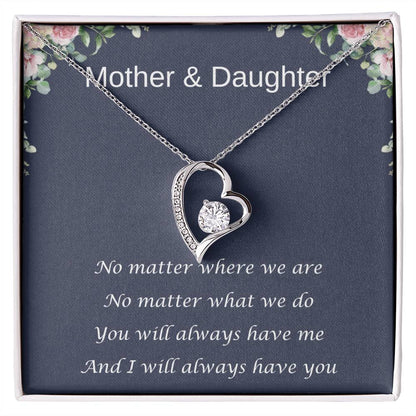 Mother & Daughter | Forever Love Necklace | Gifts For Daughter | Always Have You | Always Have Me