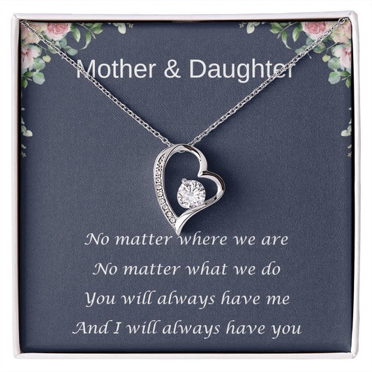 Mother & Daughter | Forever Love Necklace | Gifts For Daughter | Always Have You | Always Have Me