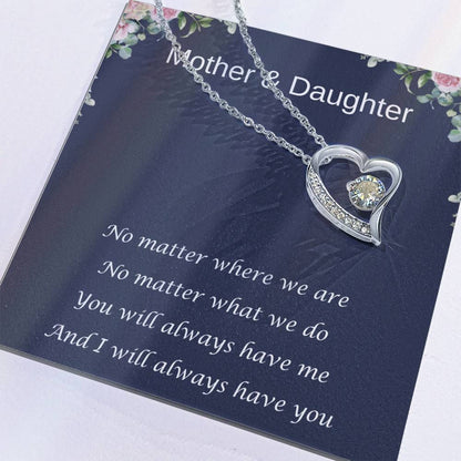 Mother & Daughter | Forever Love Necklace | Gifts For Daughter | Always Have You | Always Have Me