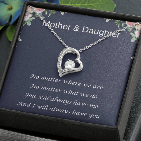 Mother & Daughter | Forever Love Necklace | Gifts For Daughter | Always Have You | Always Have Me