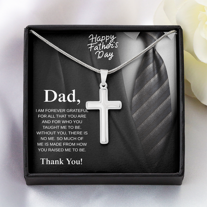 Dad, Thank You | Grateful Heart Father's Day Card | Thank You Dad