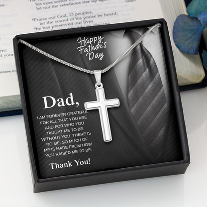 Dad, Thank You | Grateful Heart Father's Day Card | Thank You Dad