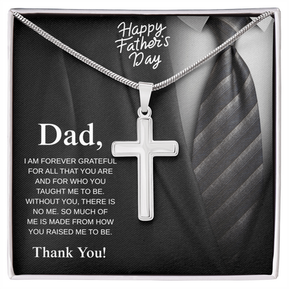 Dad, Thank You | Grateful Heart Father's Day Card | Thank You Dad