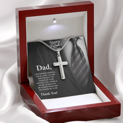 Dad, Thank You | Grateful Heart Father's Day Card | Thank You Dad
