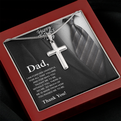 Dad, Thank You | Grateful Heart Father's Day Card | Thank You Dad
